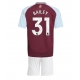 Aston Villa Leon Bailey #31 Replike Domaci Dres za djecu 2024-25 Kratak Rukav (+ Kratke hlače)